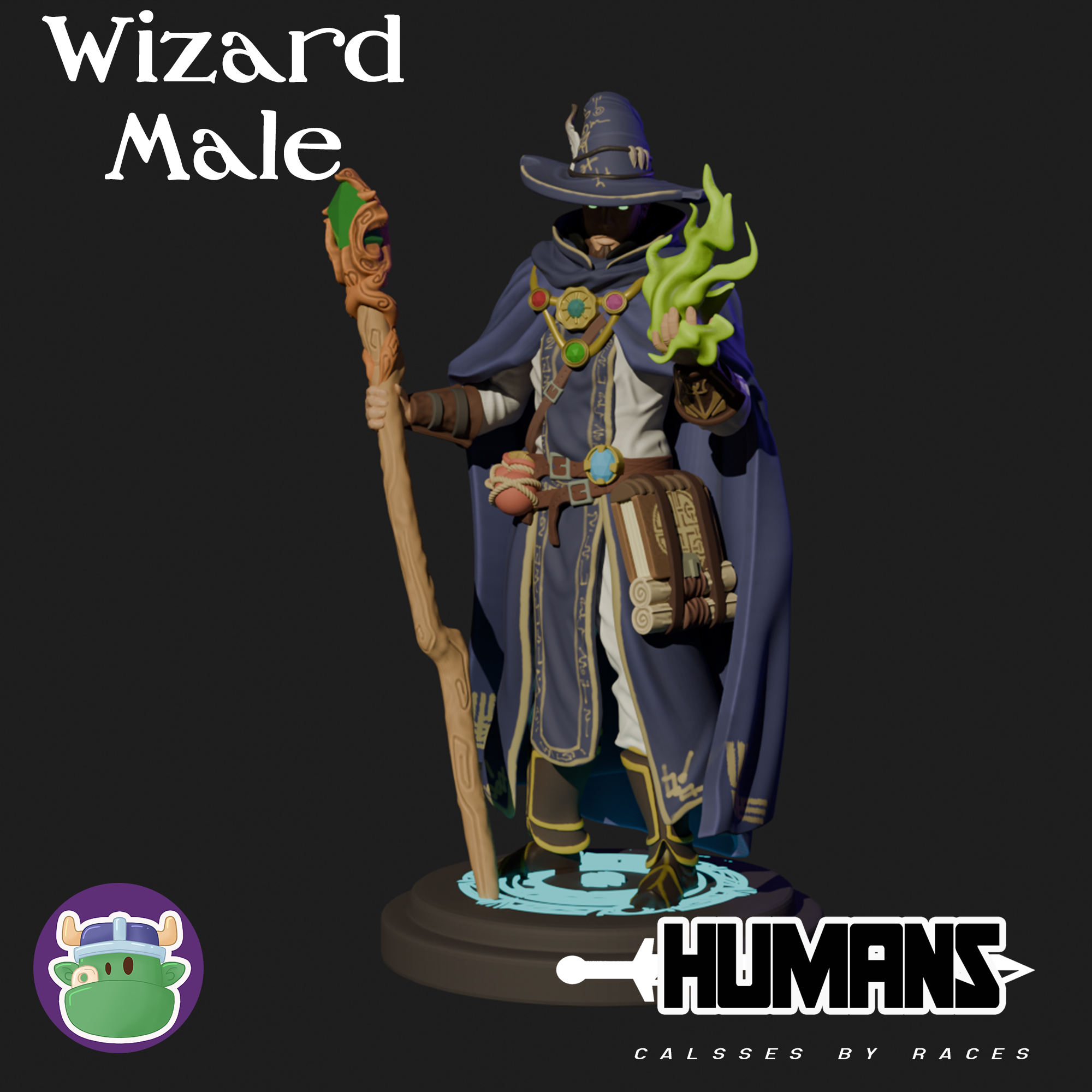 Human male Wizard